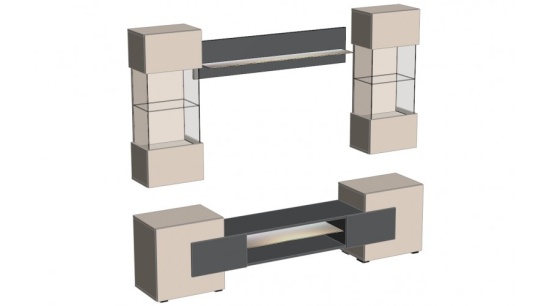 Гостиная Фэнтези Кашемир / Графит