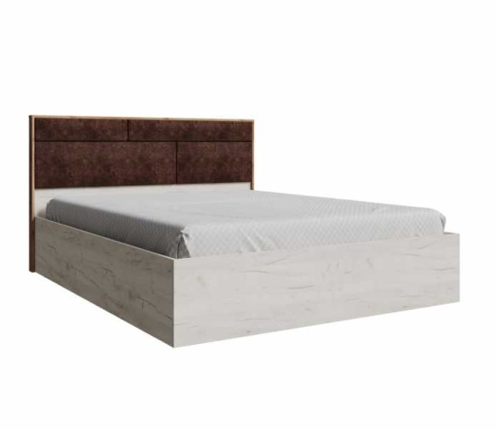 Спальня Лилль кровать ЛСКР-1 1,6м с основанием ЛДСП