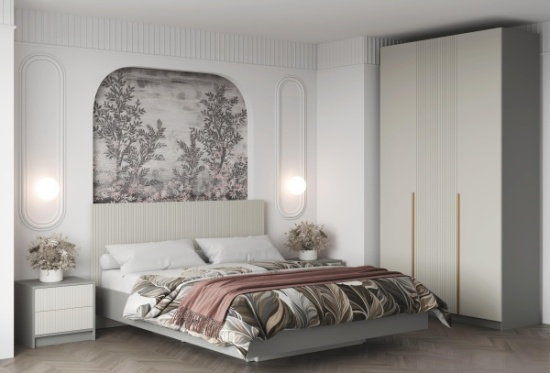 Кровать Селена 1600 МДФ КР-002 с ОРТОПЕДОМ