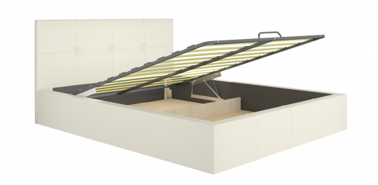 Кровать 1,4м с подъемным механизмом Милос 72-01
