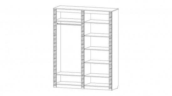 Шкаф 4-х створчатый Ривьера