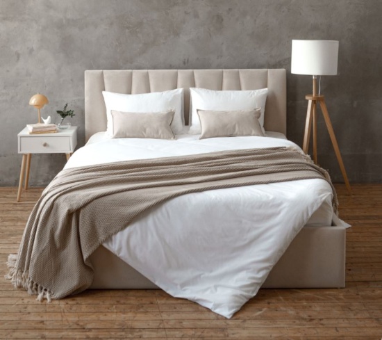 Двуспальная кровать KELLY 180х200 с подъемным механизмом