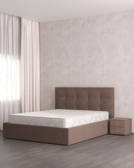 Кровать Верона 1600 велюр