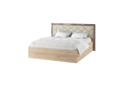 Кровать 1,6м Мадлен + ортопед на опорах