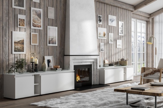 Модульная гостиная Одри комплектация 1