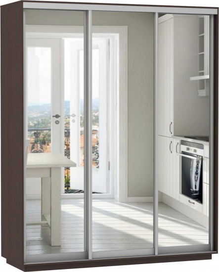 Шкаф-купе Экспресс 3 зерк. 2100 х 2200 х 600