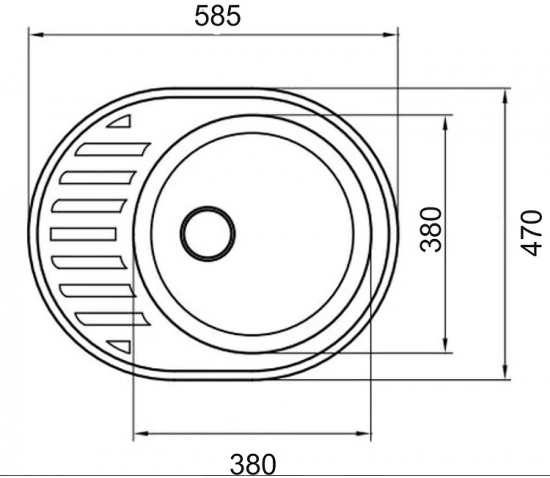 Кухонная мойка Меркурий М 02