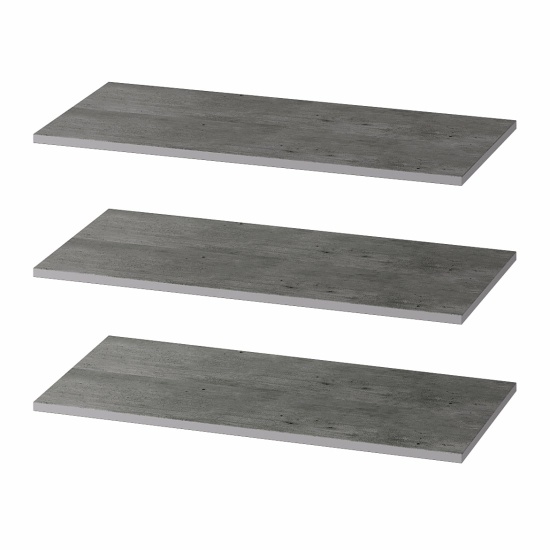 Полки ПЛ-06 бетон (к шкафу "Инстайл" ШК-29)