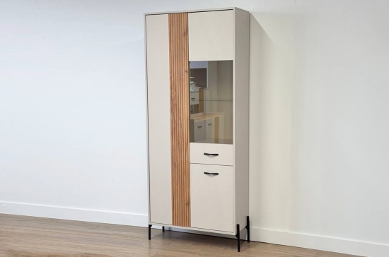 Доминика Шкаф двухдверный (со стеклом)