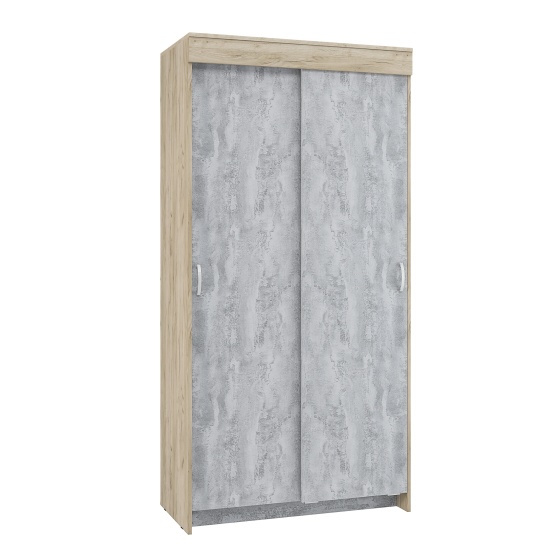 Шкаф-купе Бассо 1,0 без зеркал