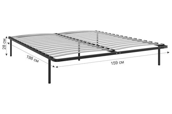 Кровать с основанием Хлоя 160х200