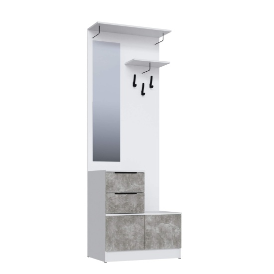  Белый с тиснением / Ателье светлое