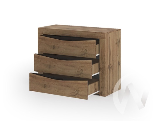 Комод 3 ящика Спальня Паола КМ 701