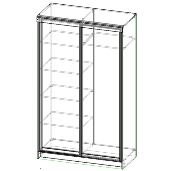 Шкаф-купе Альянс №2