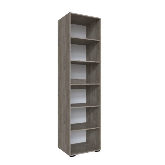 Шкаф Бруклин с полками без зеркала 60Ш