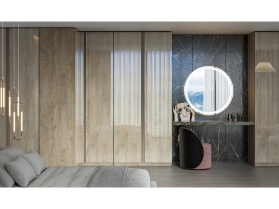 Гардеробная Этна Лак (Модульная)