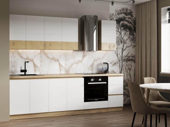 Модульная кухня  "ТВИСТ Лайт" (Без столешницы, мойки, сушки)