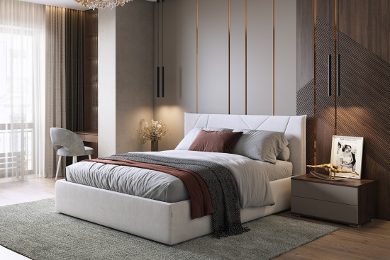 Кровать 1,6 с основанием Квест 