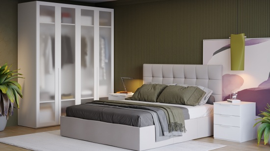 Спальный гарнитур «Порто» №5 ГН-393.005