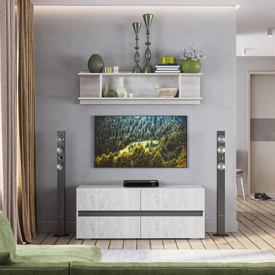 Полка навесная АН-01 Гостиная Мрия