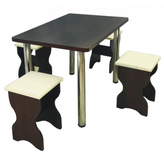 Обеденная зона Романтик хром