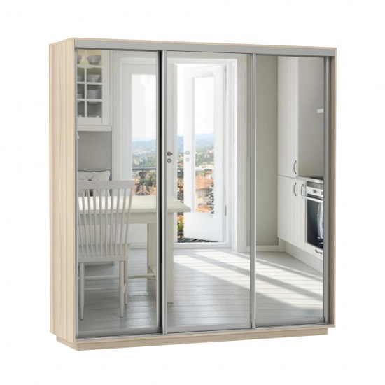 Шкаф-купе Экспресс З зерк. 2100 х 2400 х 600