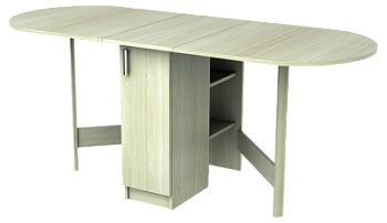 Ушастик тумба с дверью Венге