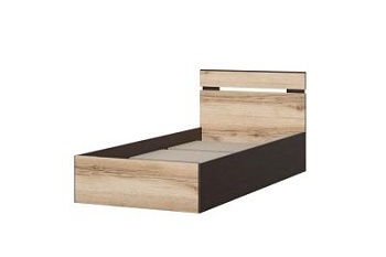 Кровать 0,9м "Берген" СИМПЛ