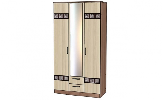 Шкаф 3х ств. серия Коста-Рика