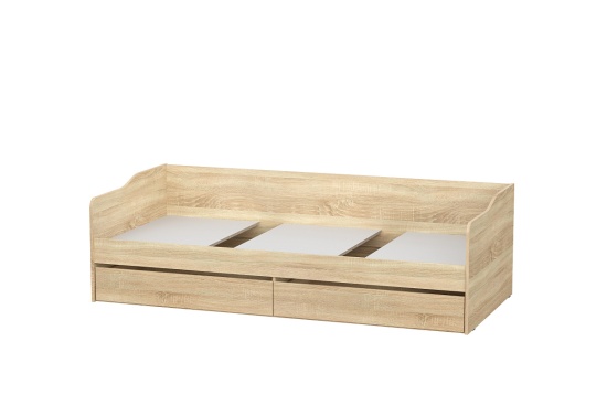 Кровать «КР 1» серия 2 + основание ЛДСП (SV)