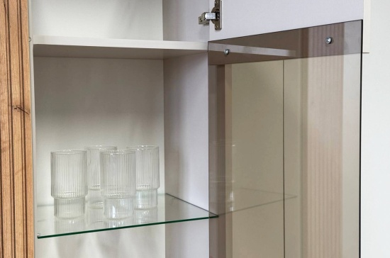 Доминика Шкаф двухдверный (со стеклом)