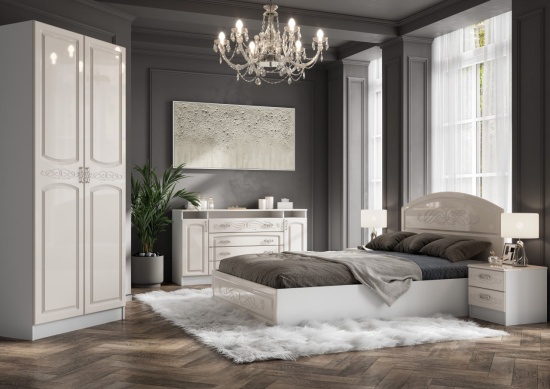 СПАЛЬНЯ "ВЕНЕЦИЯ" ЖЕМЧУГ