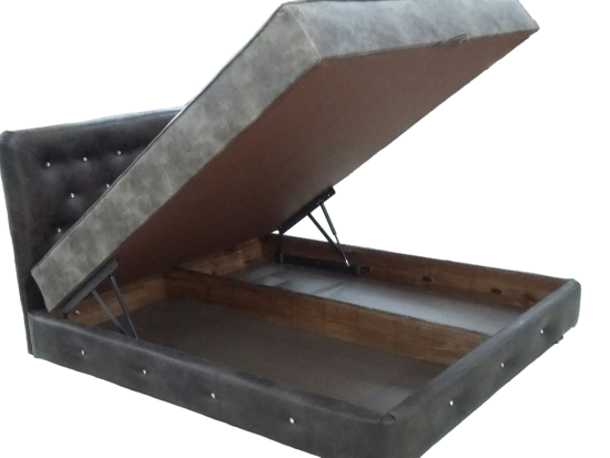 Тахта 1,6м со стразами квадратная спинка