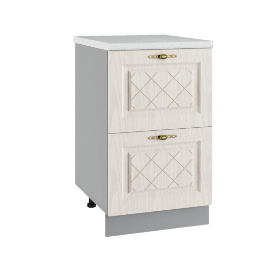 ГРАНД СК2 500 шкаф нижний комод 2 ящ. (без столешн.)