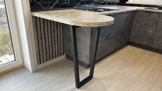 Опора барная Лофт 820мм (высота вровень с другими столами)