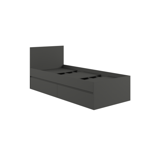 КРОВАТЬ С ЯЩ. К 0,9М МАДЕРА