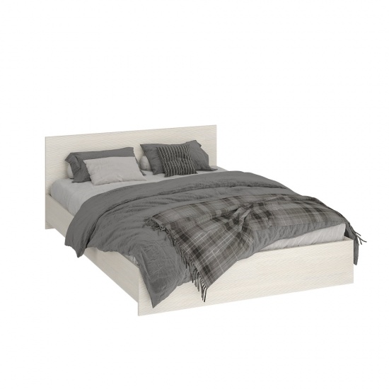 Ронда ИЦ Кровать КР-140+основание ЛДСП белый