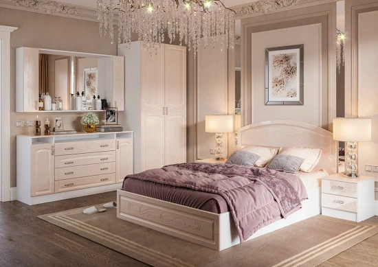 СПАЛЬНЯ "ВЕНЕЦИЯ" ЖЕМЧУГ