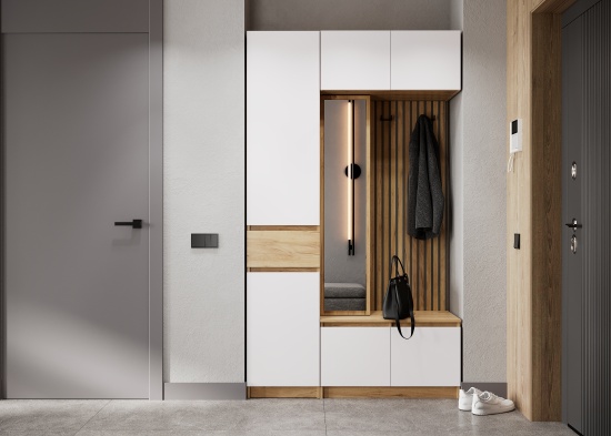 Модульная прихожая Бостон Лайт