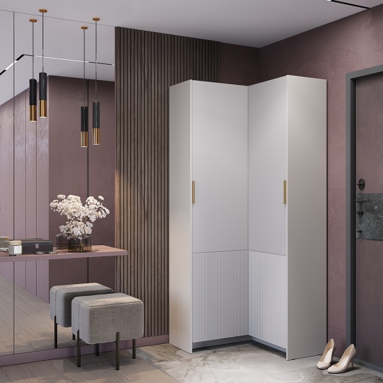 Шкаф угловой ШКУ-07 МС Пандора