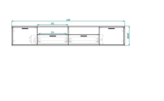 Тумба ТВ Брейк 220
