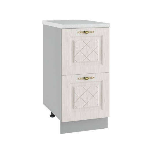 ГРАНД СК2 400 шкаф нижний комод 2 ящ. (без столешн.)