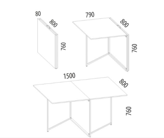 Стол-книжка Колибри 16