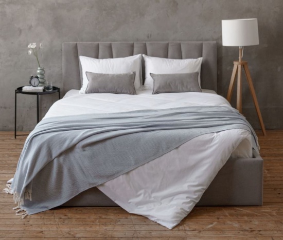 Двуспальная кровать KELLY 160х200 с подъемным механизмом 