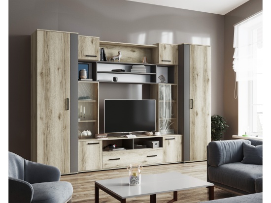 Дуб Делано /Графит