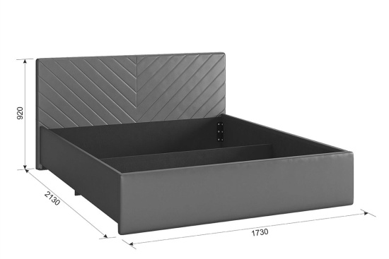 Кровать Сандра 2 1,6+ортопед