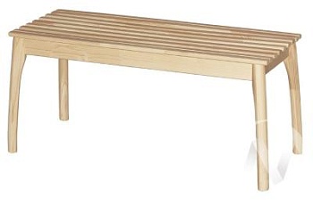 Скамья для прихожей массив