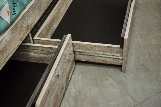 Хилтон Кровать 0,9м с ящиками