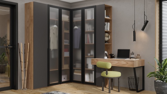 Спальный гарнитур «Порто» №5 ГН-393.005