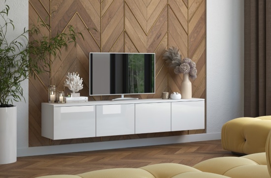 Тумба  навесная под ТВ  МДФ"Альба-1" 